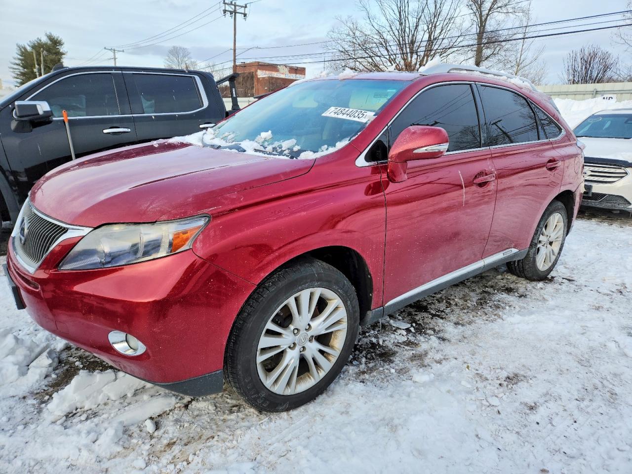 2010 Lexus RX 450h, VIN JTJBC1BA1A2016318 — Фото с аукциона 1 of 14