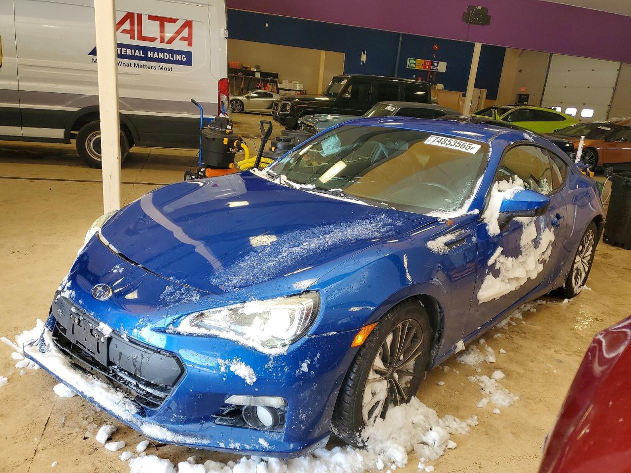 2014 Subaru BRZ Limited, VIN JF1ZCAC17E8606306 — Front end
