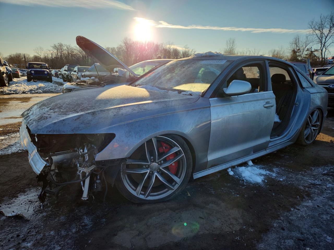 2018 Audi S6 Prestige, VIN WAUHFAFC8JN034262 — Stripped