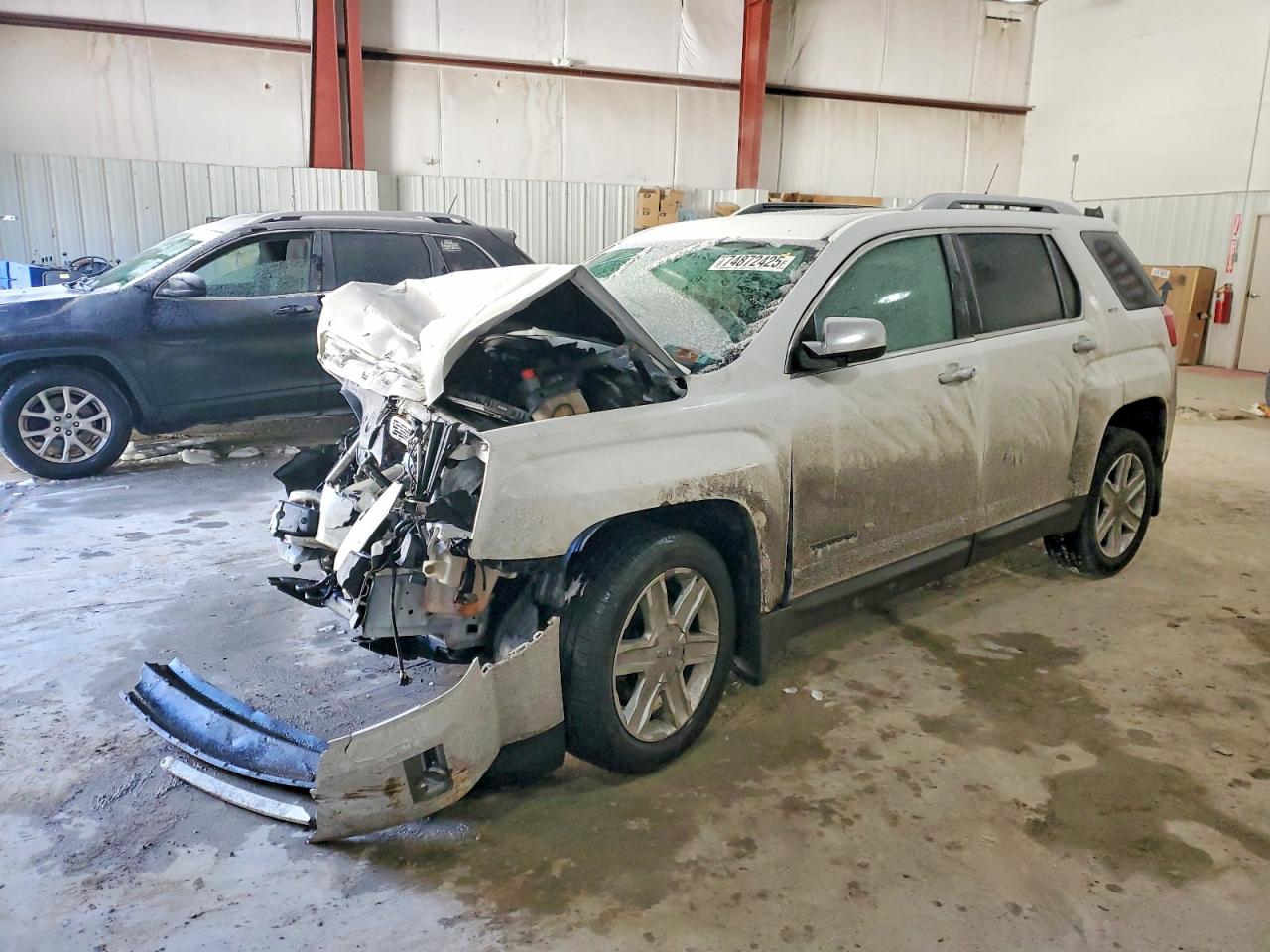 2011 GMC Terrain SLT-2, VIN 2CTFLXE55B6369448 — Front end