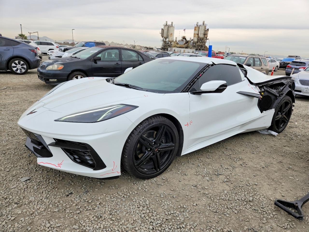 2026 Chevrolet Corvette 1LT, VIN 1G1YA2D44T5101664 — Rear end