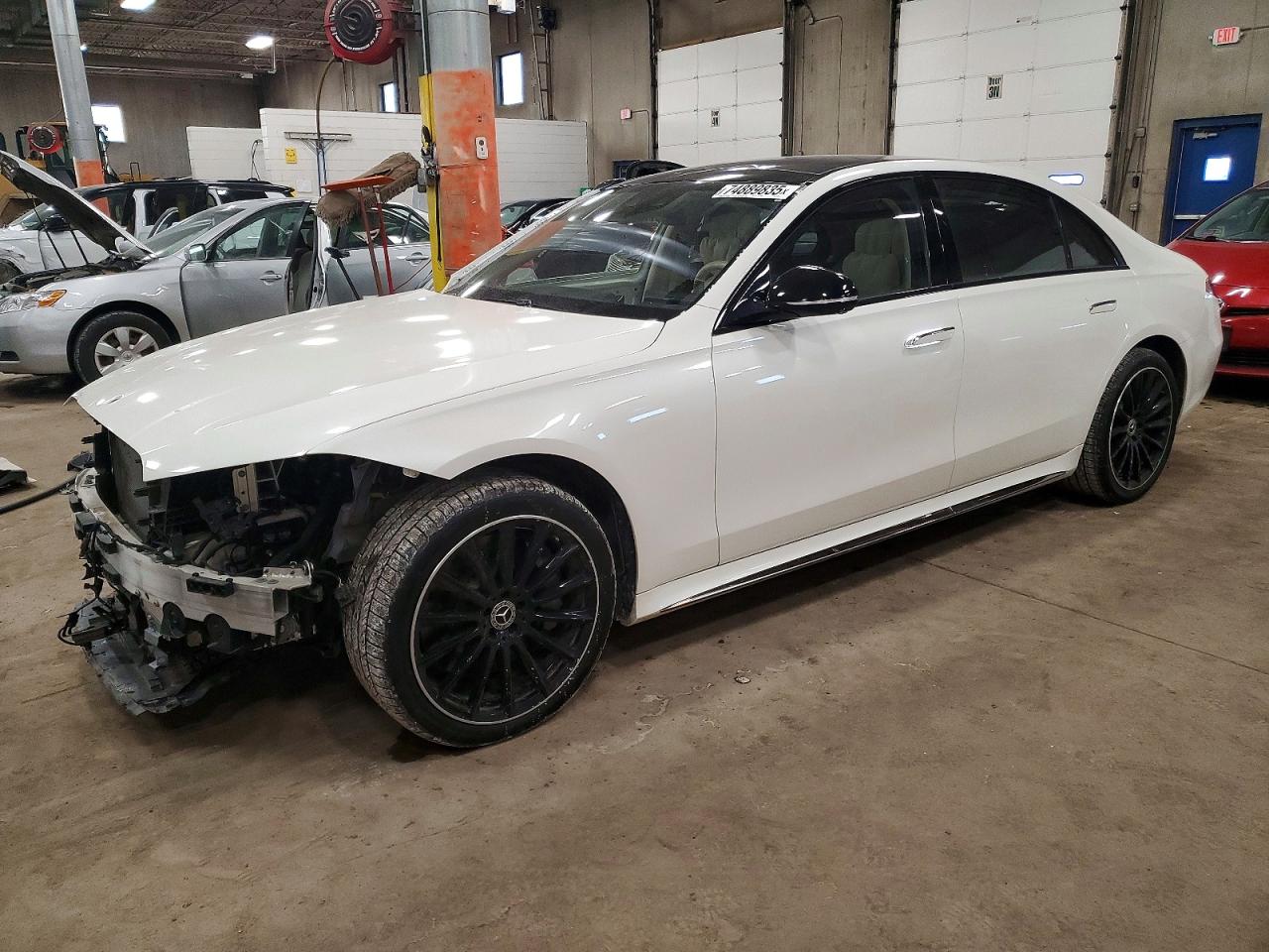 2023 Mercedes-Benz S 500, VIN W1K6G6DB8PA171321 — Front end