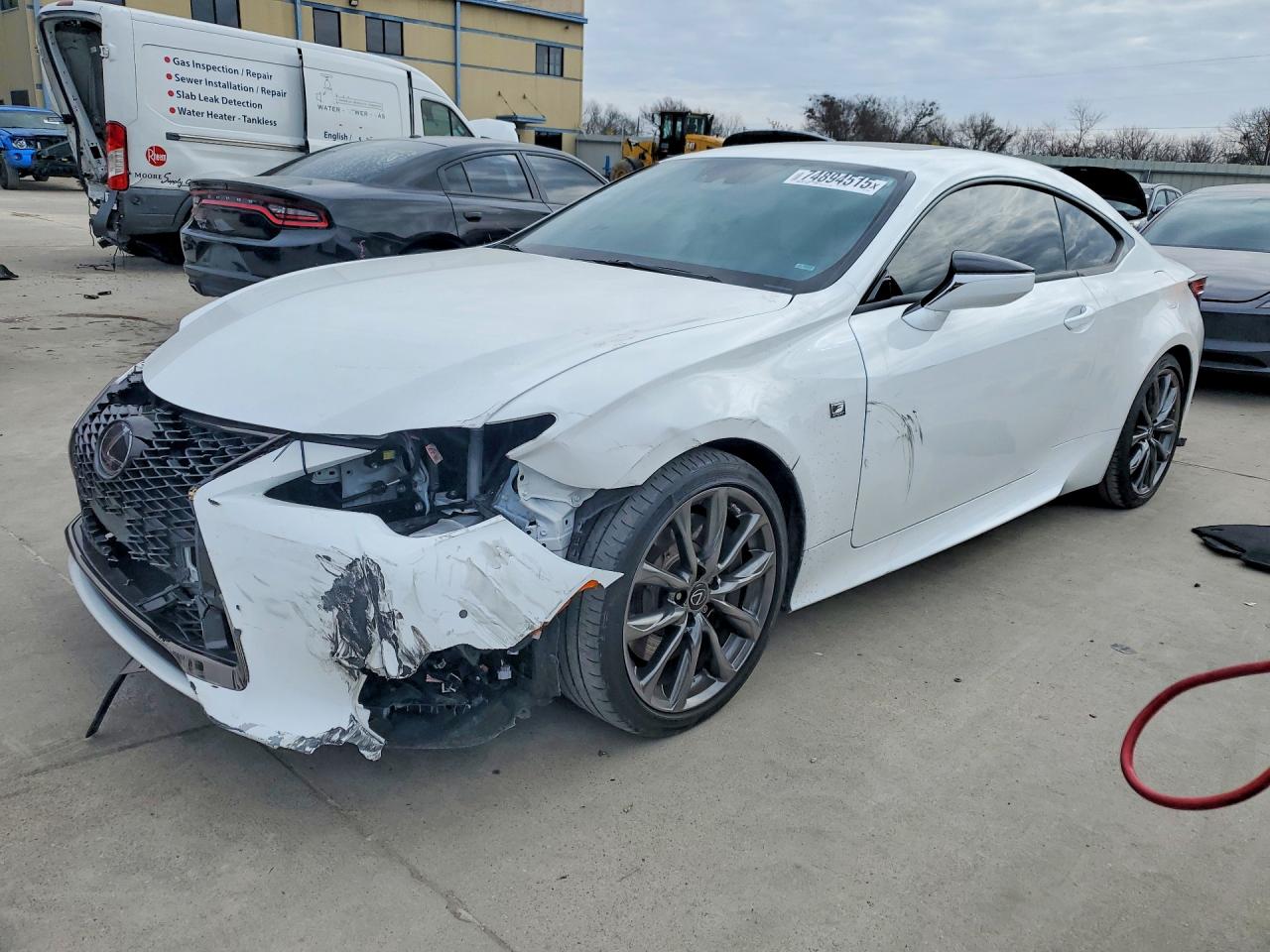 2021 Lexus RC 350 F Sport, VIN JTHGZ5BC2M5023974 — Перед