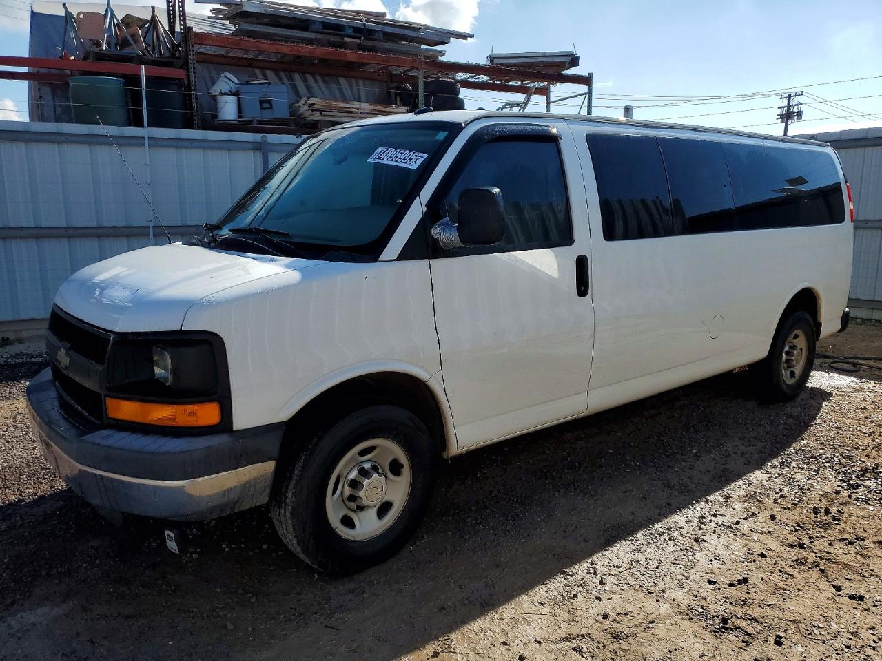 2013 Chevrolet Express Passenger LS, VIN 1GAZGZFA0D1191922 — Minor dents and scratches