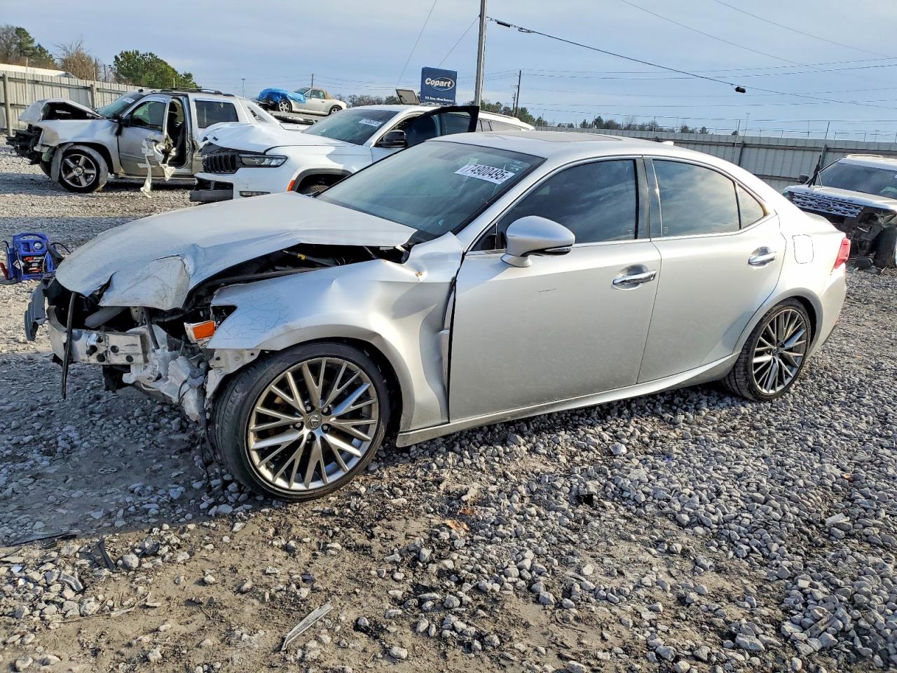 2014 Lexus IS 250, VIN JTHBF1D26E5009853 — Frame damage