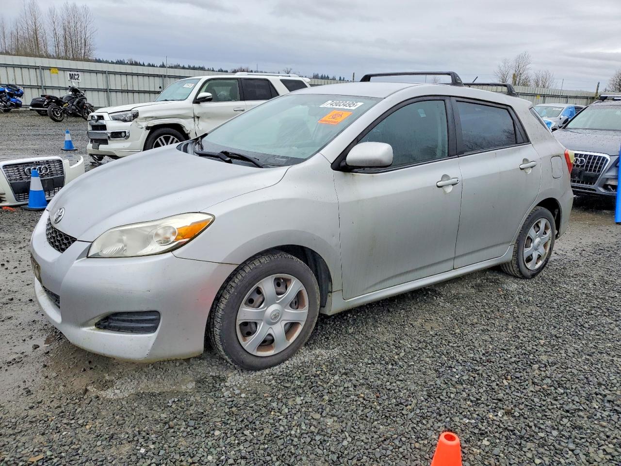 2010 Toyota Matrix, VIN 2T1KU4EE8AC287720 — Rear end