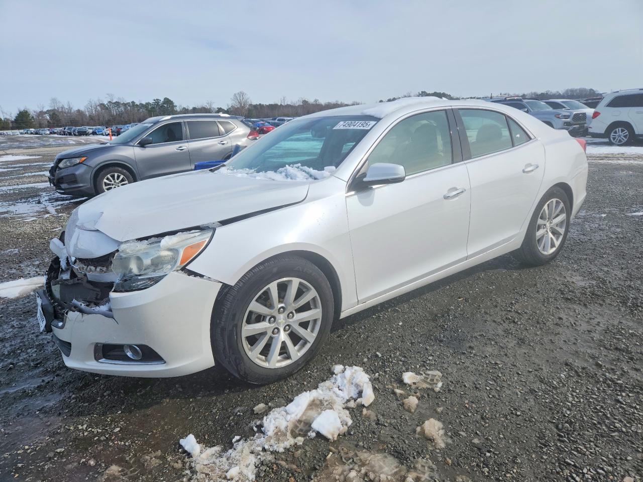 2015 Chevrolet Malibu LTZ, VIN 1G11F5SLXFF114142 — Front end