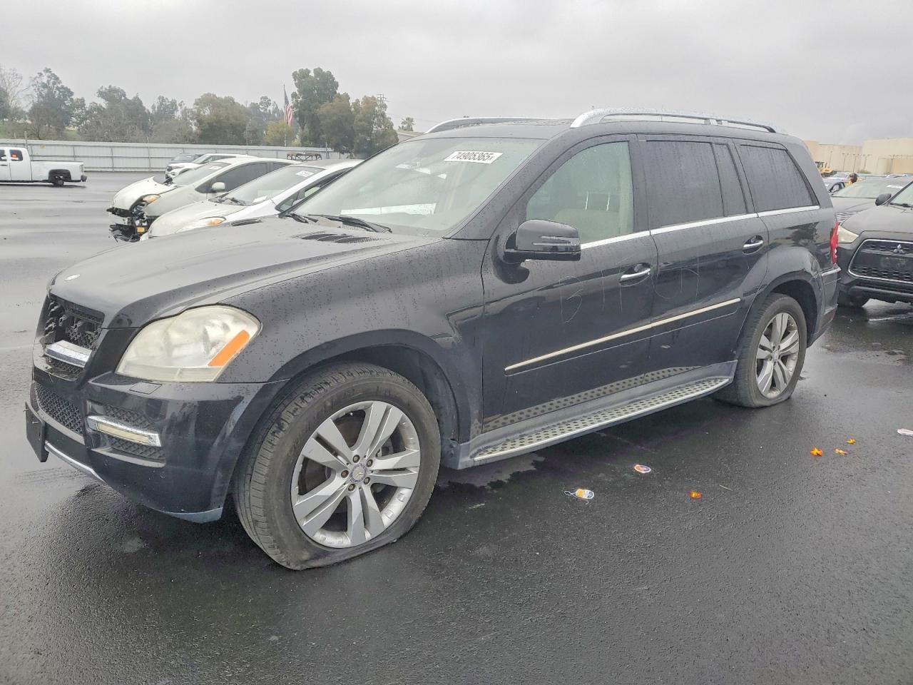 2012 Mercedes-Benz GL 450, VIN 4JGBF7BE3CA787819 — Vandalism