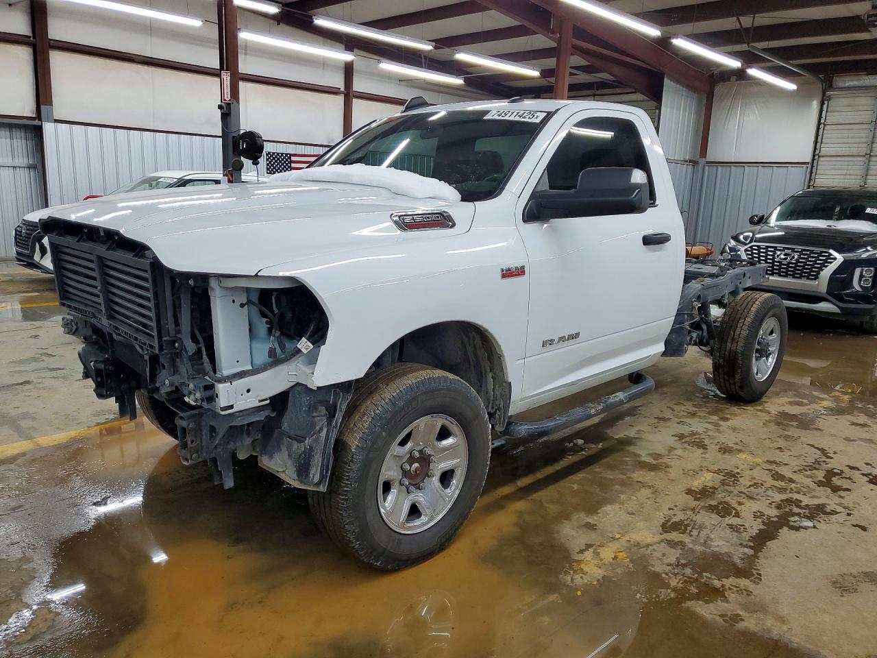 2022 Ram 2500 Tradesman, VIN 3C6MR5AJ7NG315464 — Prior damage history