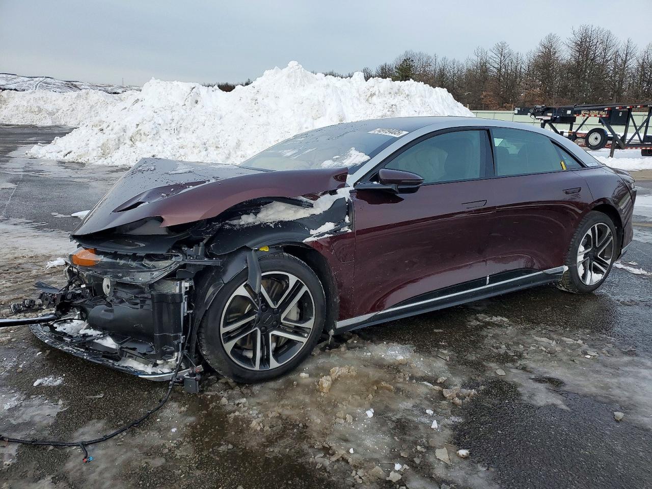 2026 Lucid Air Touring, VIN 50EA1TEA7TA021135 — Front end