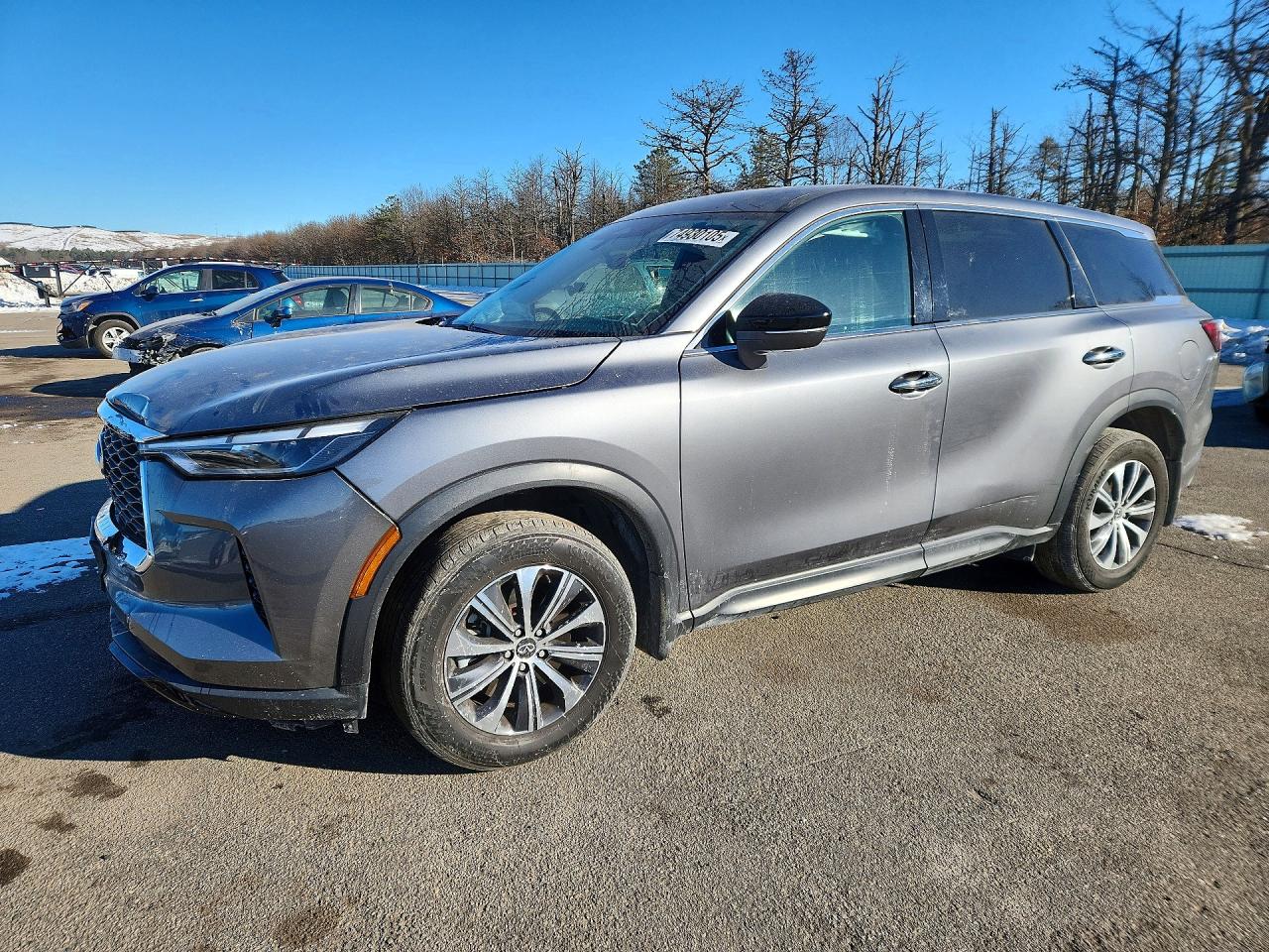 2023 Infiniti QX60 Pure, VIN 5N1DL1ES1PC373836 — Front end