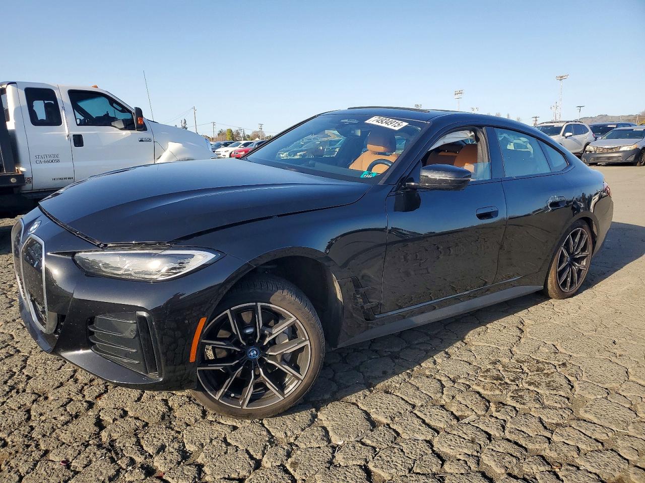 2022 BMW i4 eDrive40, VIN WBY73AW0XNFN08014 — Undercarriage