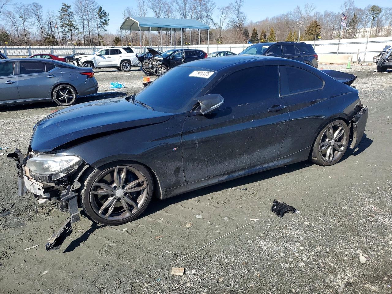 2014 BMW 2 Series M235i, VIN WBA1J7C59EVW84846 — Rear end