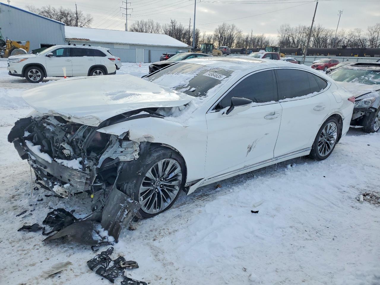 2019 Lexus LS 500, VIN JTHC51FF9K5005511 — Auction photo