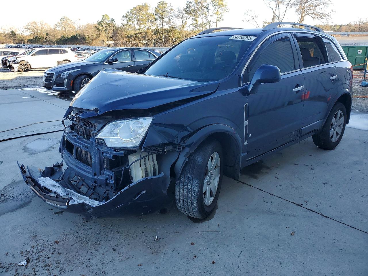 2008 Saturn VUE XR, VIN 3GSCL53778S651435 — Front end