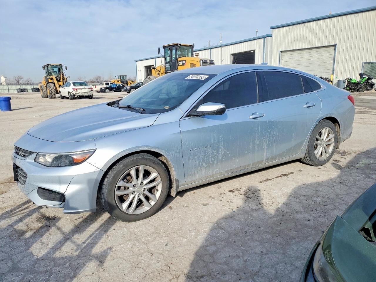 2017 Chevrolet Malibu LT, VIN 1G1ZE5ST1HF151895 — Front end