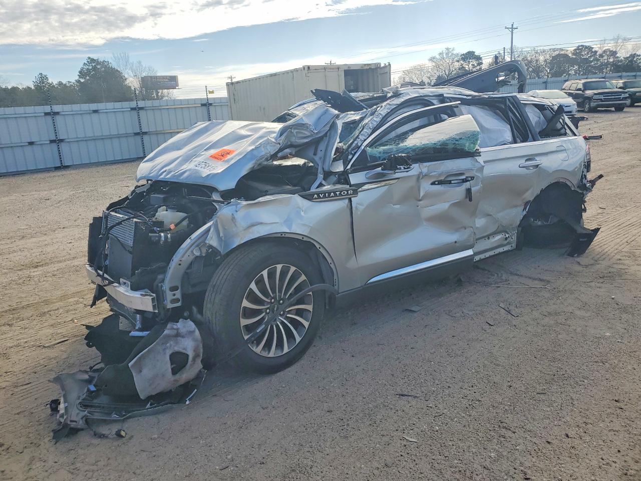 2023 Lincoln Aviator Reserve, VIN 5LM5J7WC6PGL22147 — Rollover