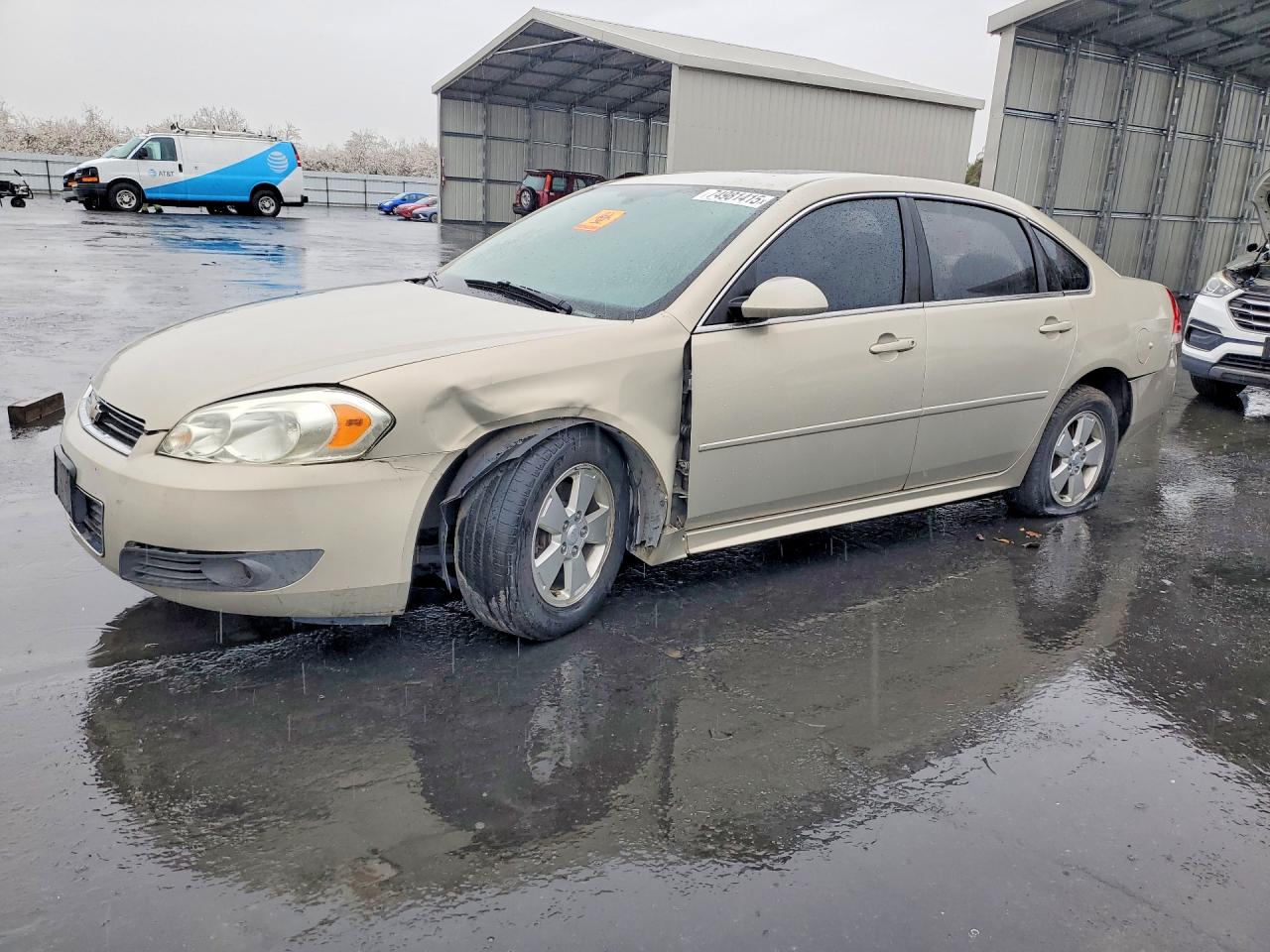 2010 Chevrolet Impala LT, VIN 2G1WB5EN7A1187242 — Rear end