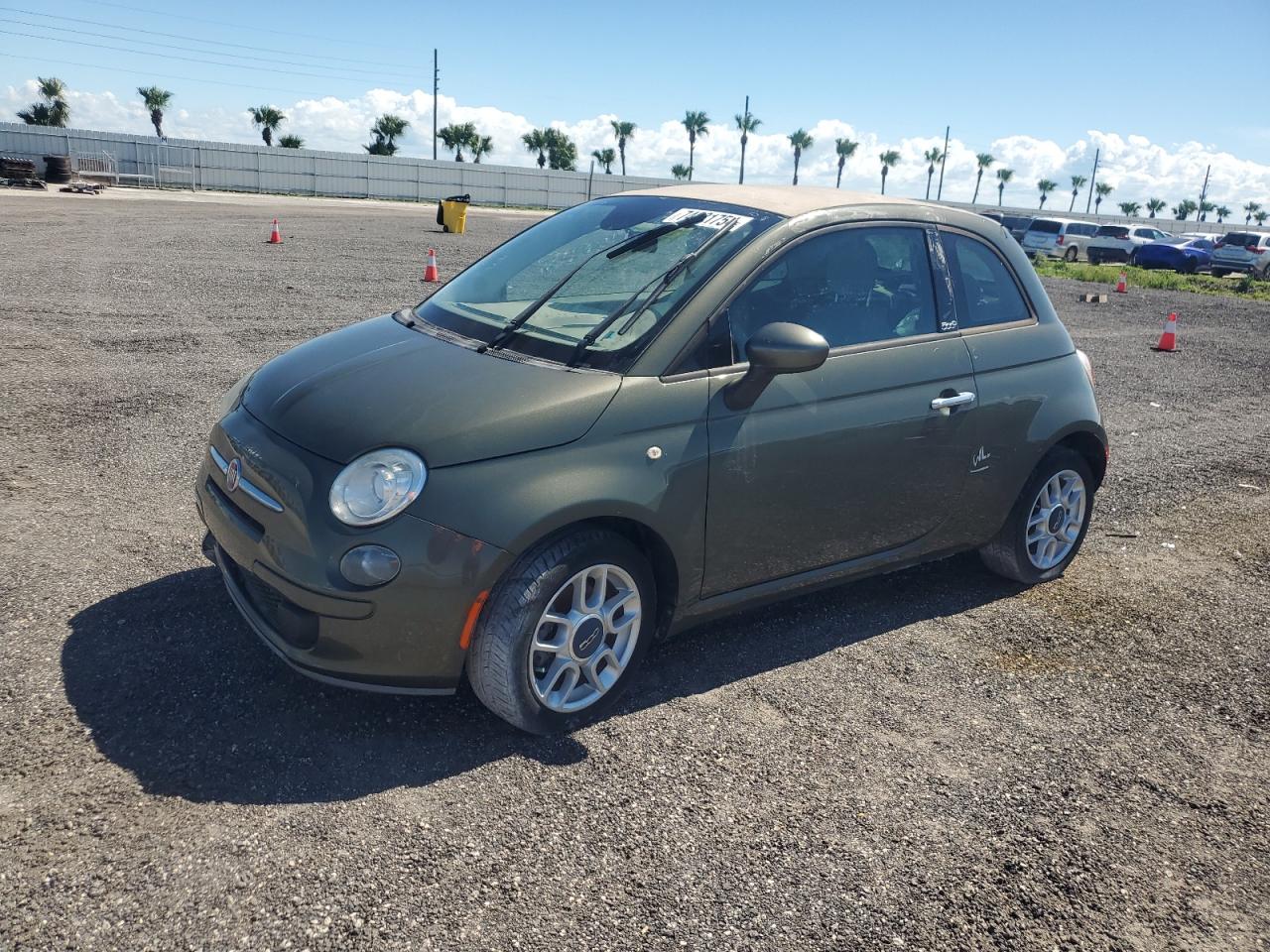 2013 FIAT 500 Pop, VIN 3C3CFFDR2DT668032 — Water / flood