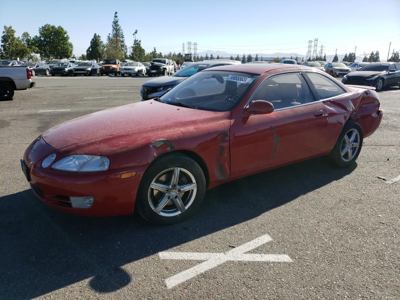 1995 Lexus SC 400, VIN JT8UZ30C9S0045829 — Side