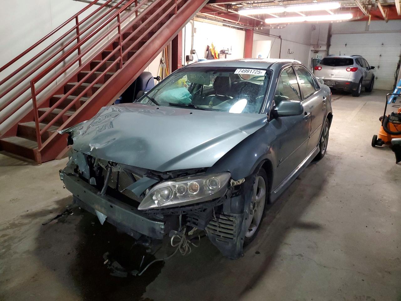 2004 Mazda 6 s, VIN 1YVHP80D145N64081 — Front end
