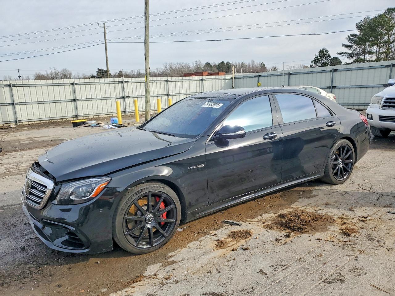 2019 Mercedes-Benz S 63 AMG, VIN WDDUG8JB8KA464488 — Front end