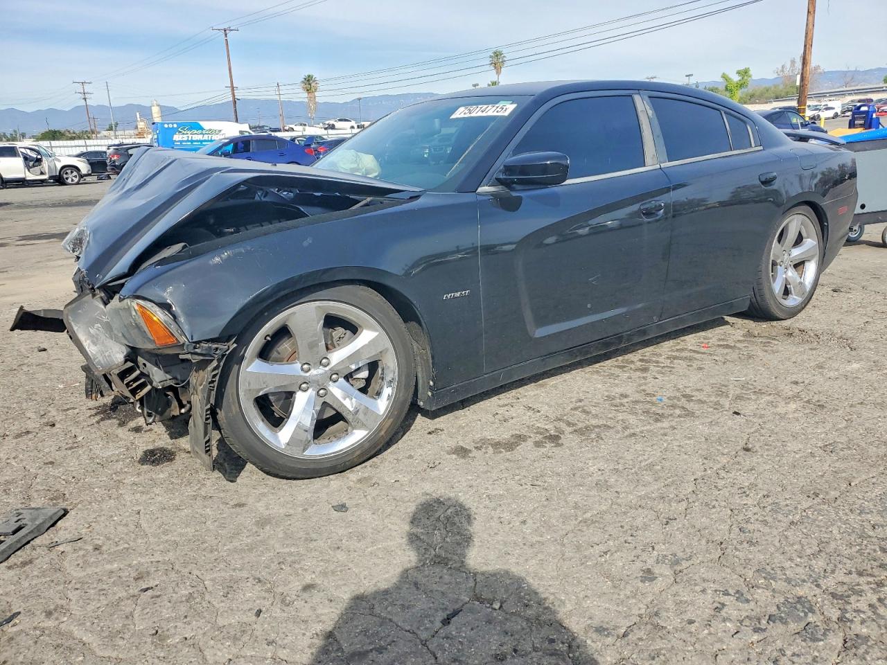2013 Dodge Charger Road/Track, VIN 2C3CDXCT7DH502784 — Front end