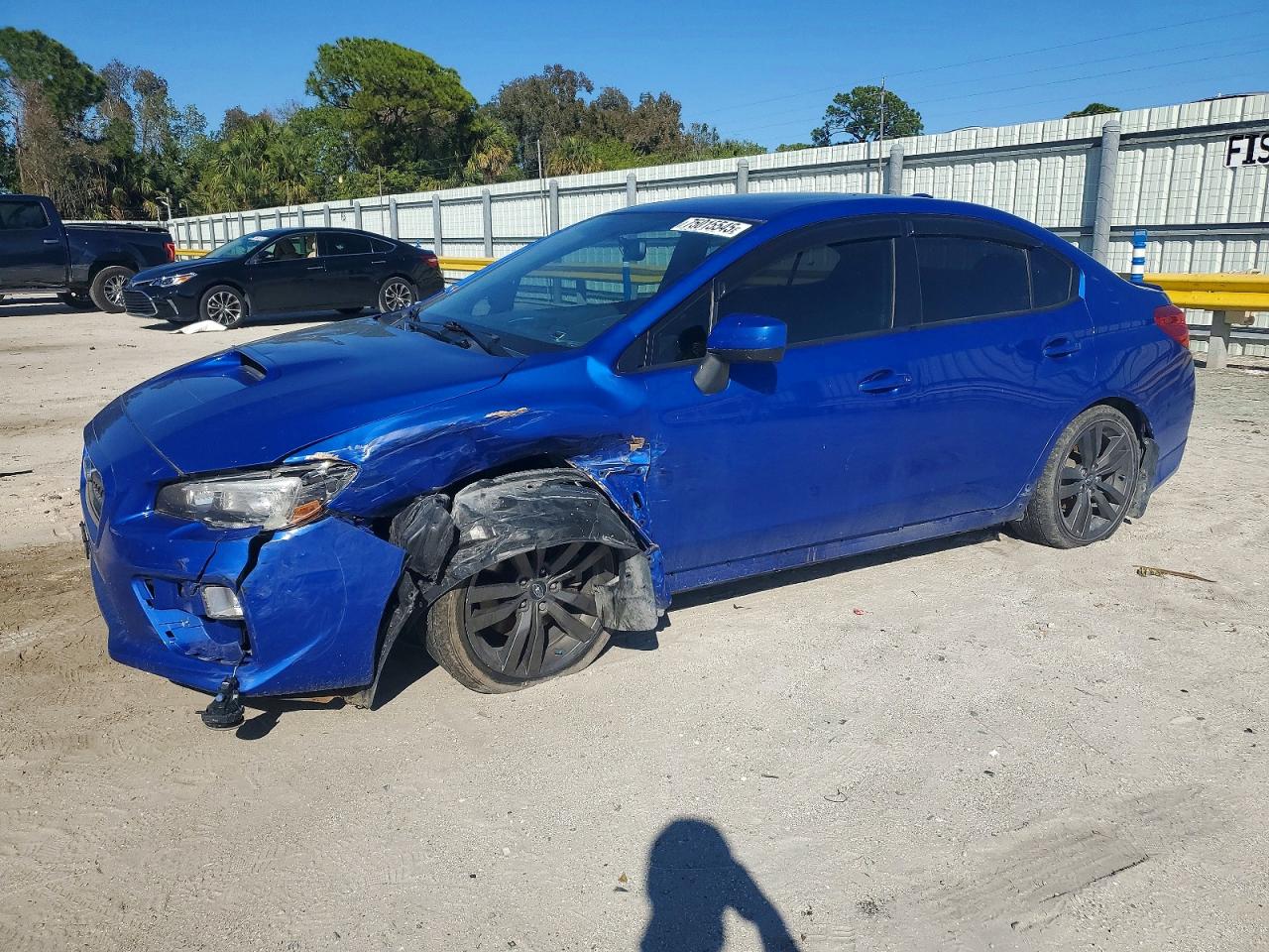 2016 Subaru WRX Limited, VIN JF1VA1J69G8818727 — Front end