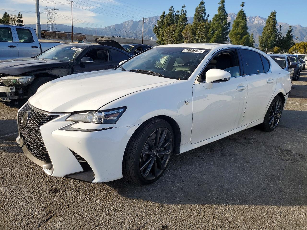 2019 Lexus GS 350 F Sport, VIN JTHBZ1BLXKA018173 — Rear end