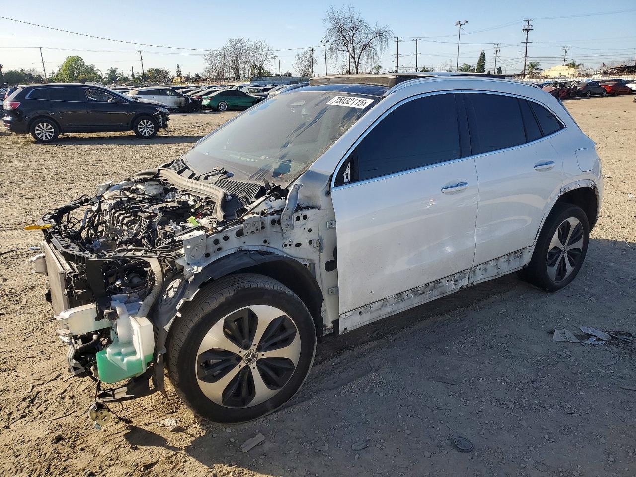 2025 Mercedes-Benz GLA 250, VIN W1N4N4GB1SJ635378 — Stripped
