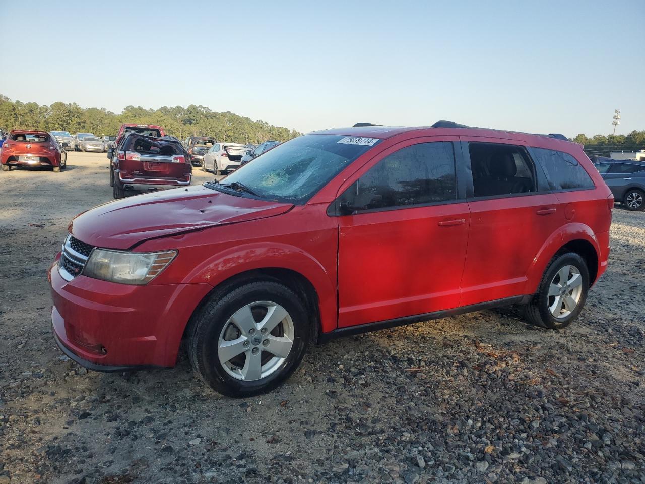 2018 Dodge Journey SE, VIN 3C4PDCAB2JT449091 — Крыша