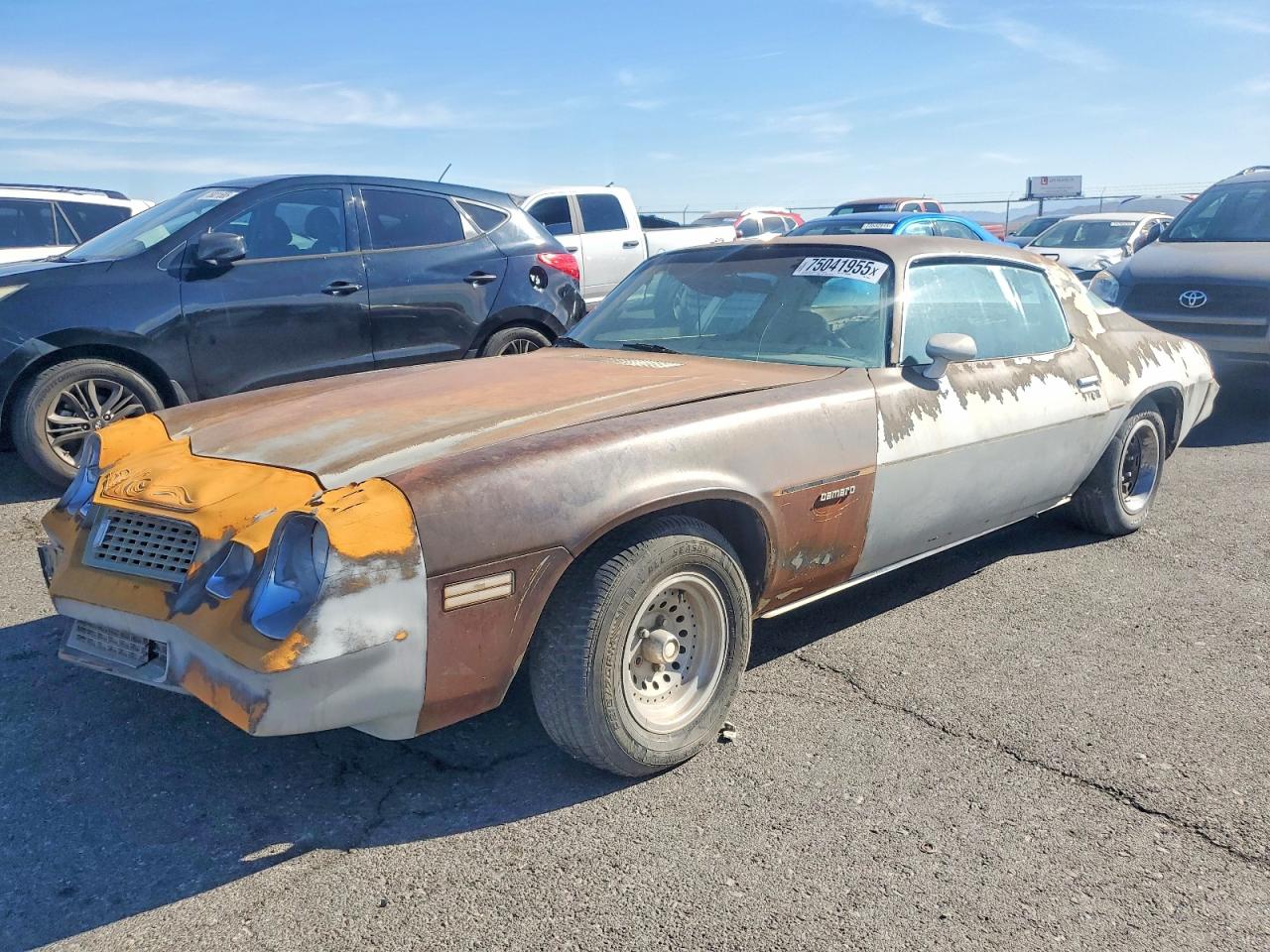 1981 Chevrolet Camaro, VIN 1G1AP87K2BL139983 — Minor dents and scratches