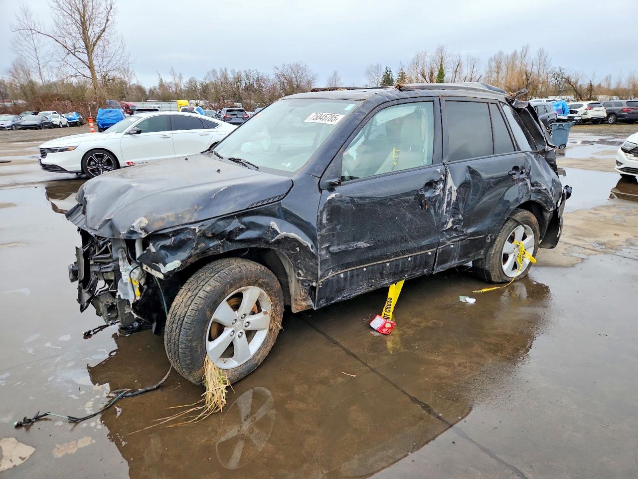 2010 Suzuki Grand Vitara Limited, VIN JS3TD0D7XA4110204 — Rollover