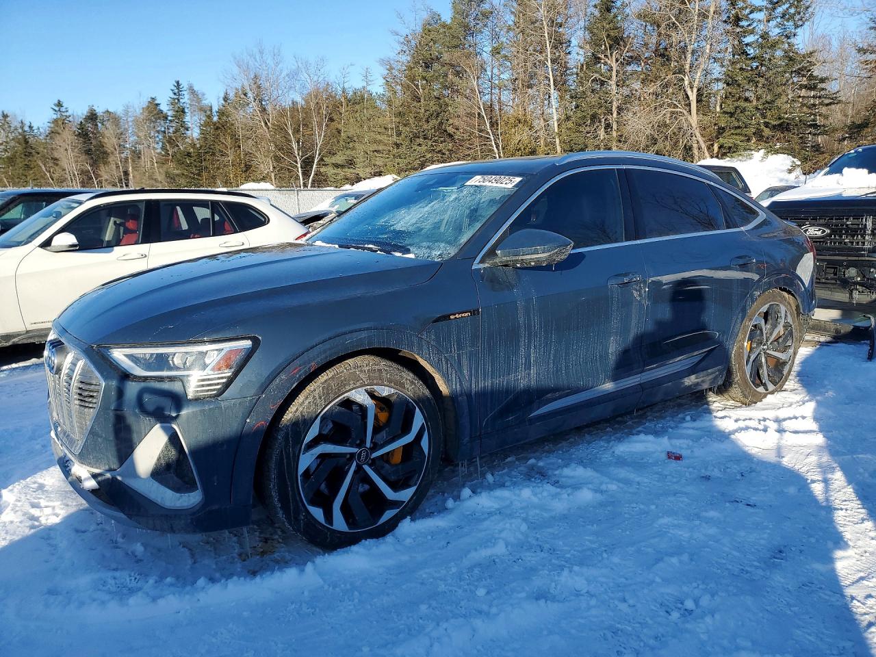 2020 Audi e-tron Sportback Prestige, VIN WA13AAGE0LB033245 — Rear end