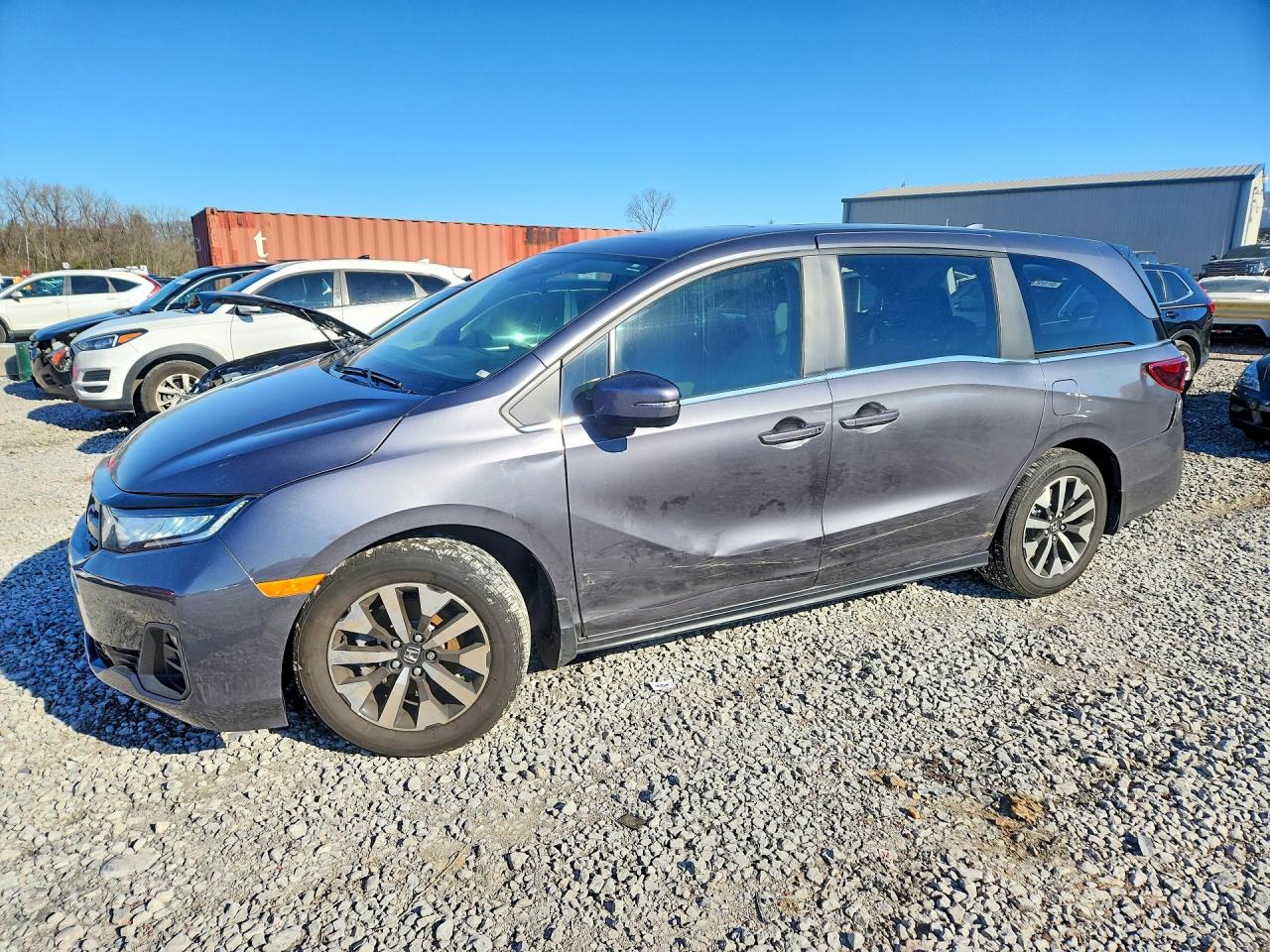 2026 Honda Odyssey EX-L, VIN 5FNRL6H67TB004899 — Auction photo