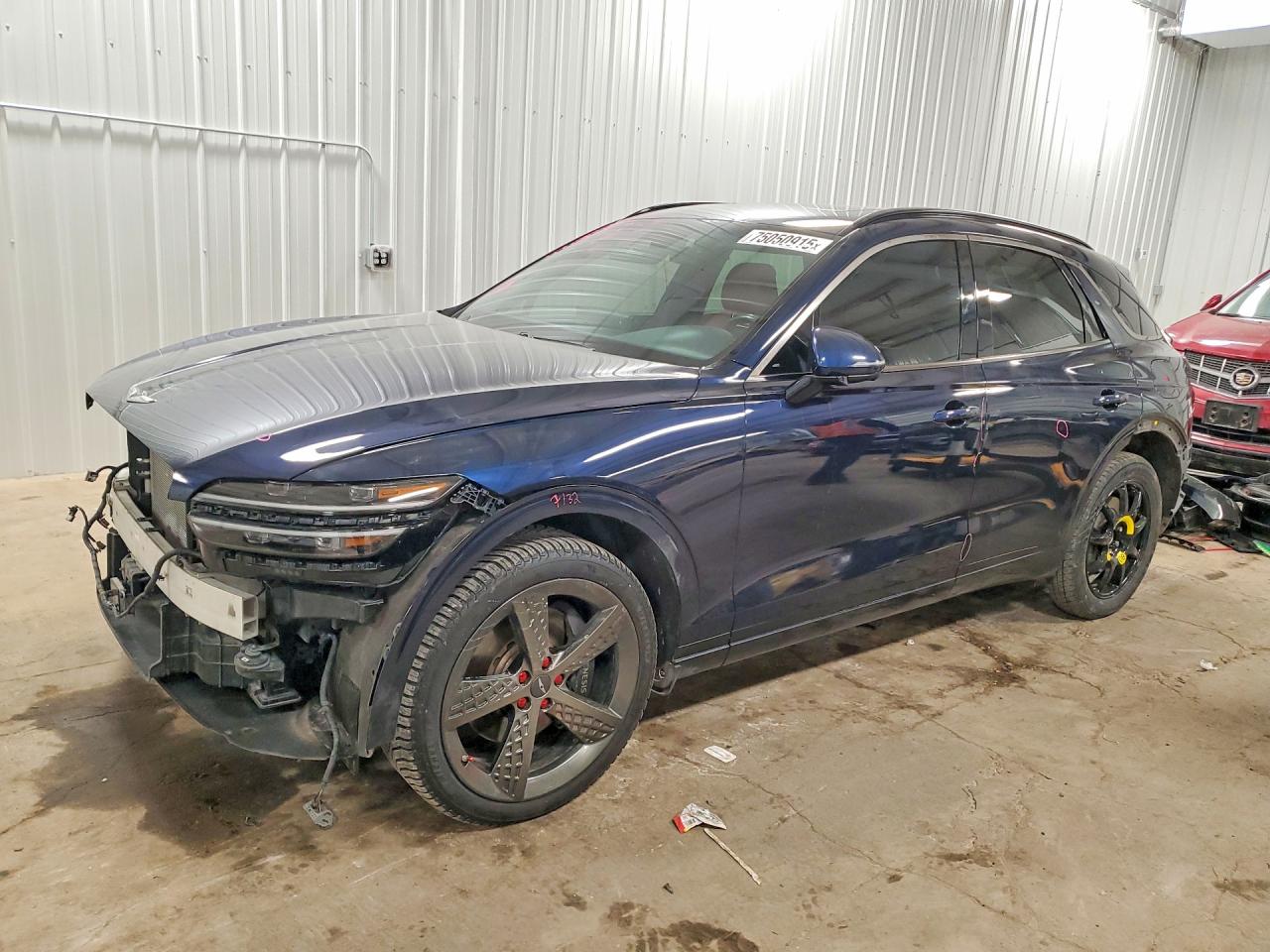 2023 Genesis GV70 2.5T, VIN KMUMADTB2PU082400 — Rear end