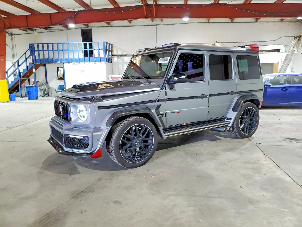 2014 Mercedes-Benz G 63 AMG, VIN WDCYC7DF5EX225931 — Rear end