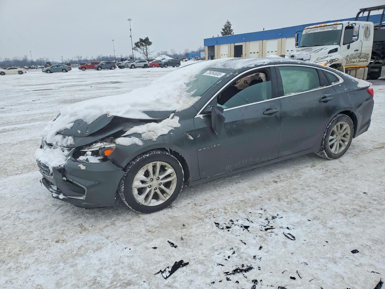 2018 Chevrolet Malibu LT, VIN 1G1ZD5ST1JF144566 — Front end