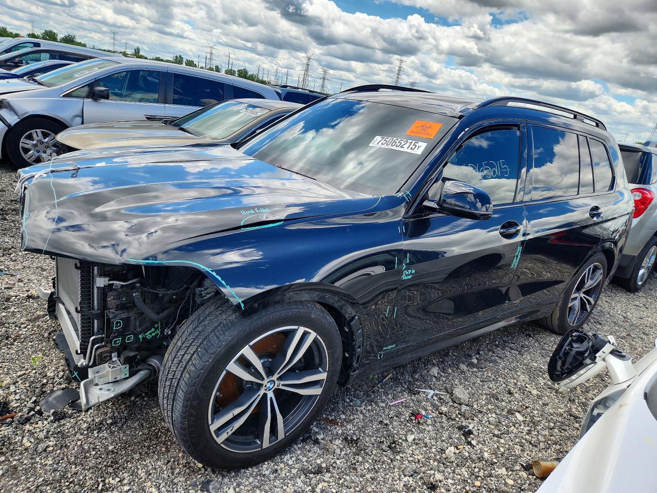 2025 BMW X7 M60i, VIN 5UX33EM01S9W24690 — All over