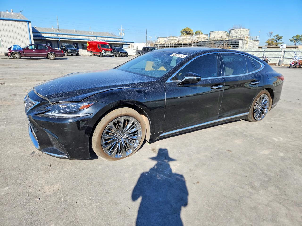 2019 Lexus LS 500, VIN JTHC51FF1K5006751 — Frame damage