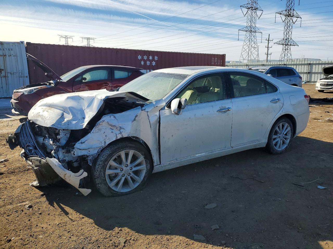 2012 Lexus ES 330, VIN JTHBK1EG5C2499707 — Front end