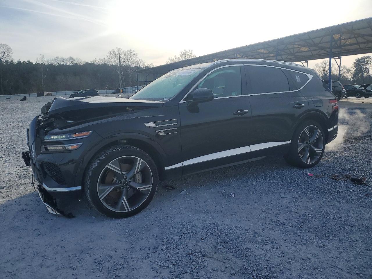 2025 Genesis GV80 Prestige, VIN KMUHEESCXSU243784 — Front end