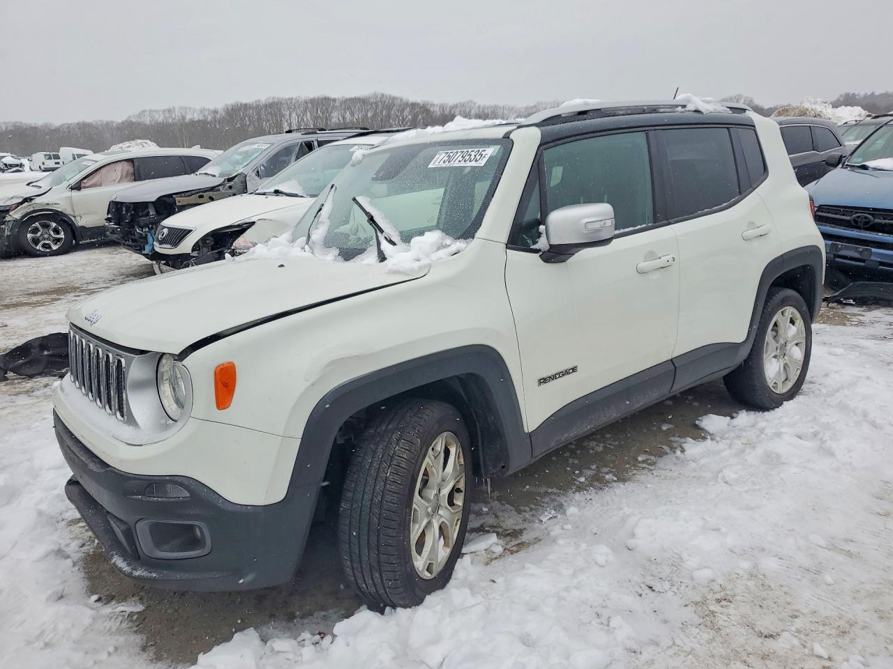 2016 Jeep Renegade Limited, VIN ZACCJBDT6GPC63589 — Undercarriage