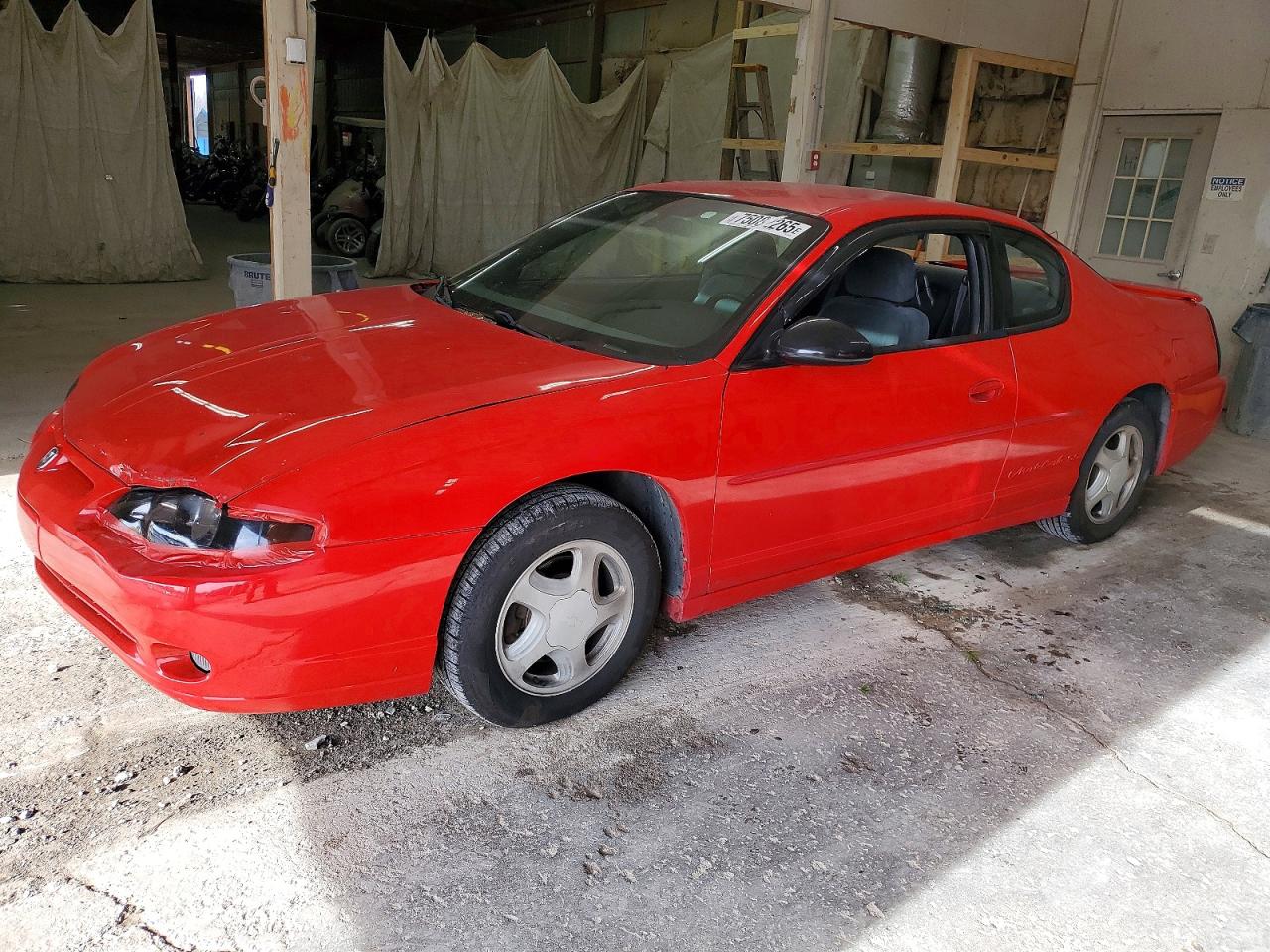 2000 Chevrolet Monte Carlo SS, VIN 2G1WX12K4Y9246795 — Фото с аукциона 1 of 4