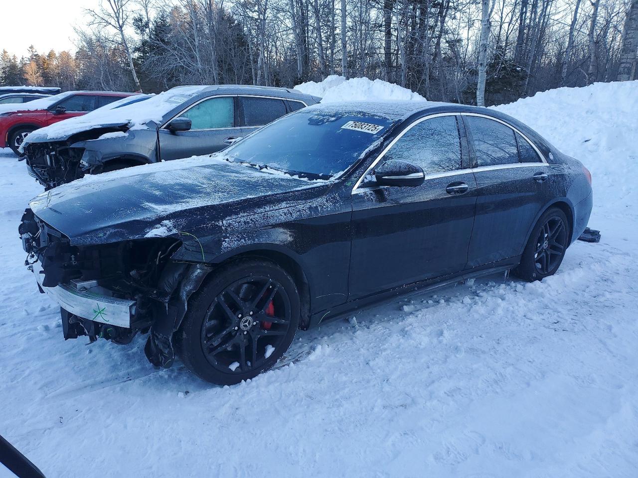 2019 Mercedes-Benz S, VIN WDDUF6EB3KA418522 — Front end