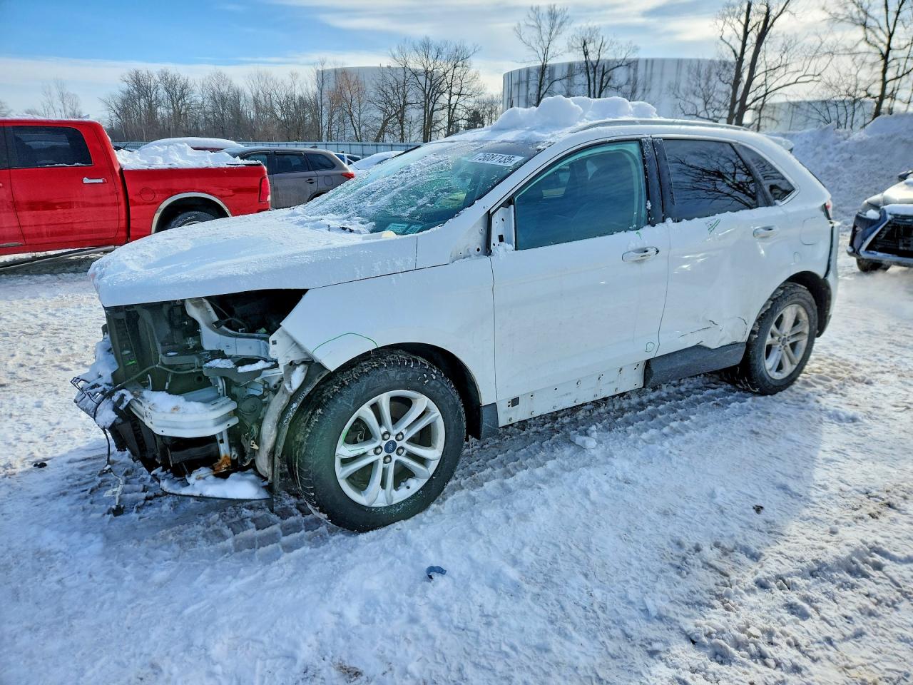 2019 Ford Edge SEL, VIN 2FMPK4J9XKBC14259 — Front end