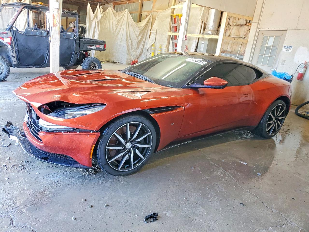 2017 Aston Martin DB11, VIN SCFRMFAV8HGL01791 — Front end
