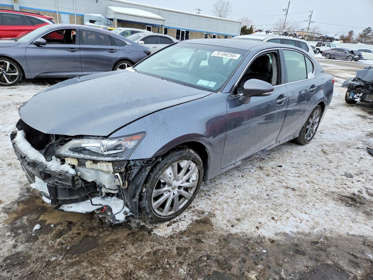 2014 Lexus GS 350, VIN JTHCE1BLXE5025380 — Front end