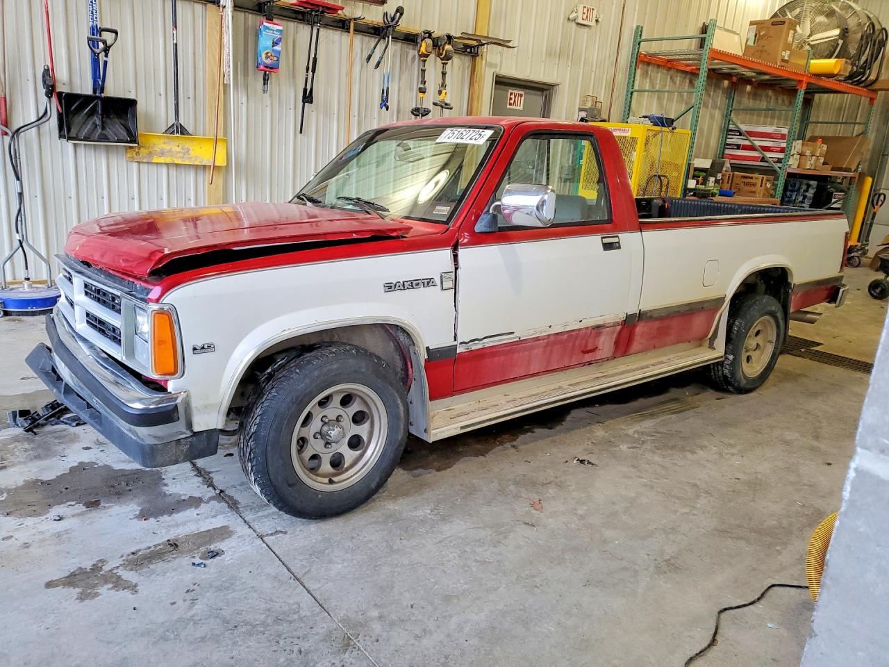 1990 Dodge Dakota, VIN 1B7GL26X6LS614100 — Перед