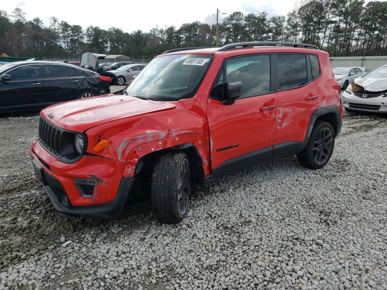 2021 Jeep Renegade 80th Anniversary, VIN ZACNJDB18MPM92564 — По всему кузову